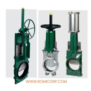 valvula guillotina romicorp tuberias metalicas precio